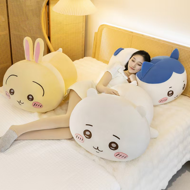 4위 - 치치카와 하치와레 우사기 빅사이즈 인형쿠션 빅사이즈 봉제인형 40cm 60cm 80cm