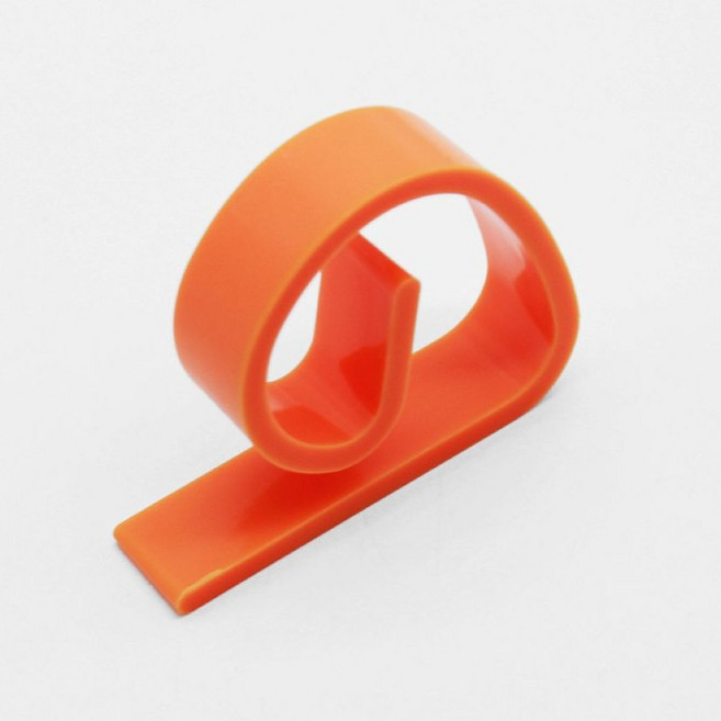 테이블보 고정 집게 클립 식탁보 밀림 방지, 1개, 주황