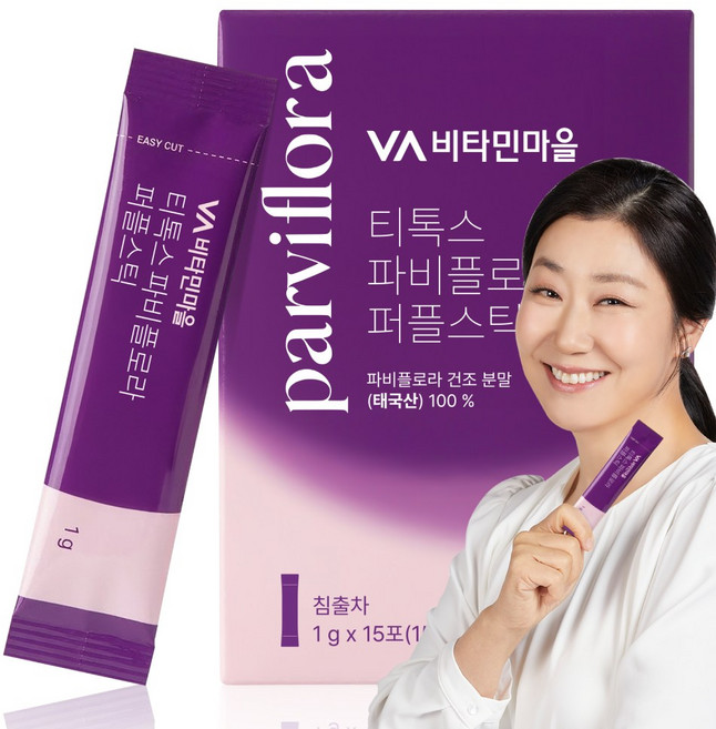 비타민마을 티톡스 파비플로라 퍼플스틱, 1개, 15회분