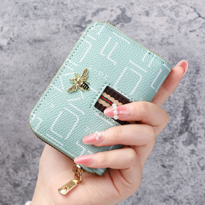 루이시즈 버터플라이 여성 아코디언지갑 여자카드지갑