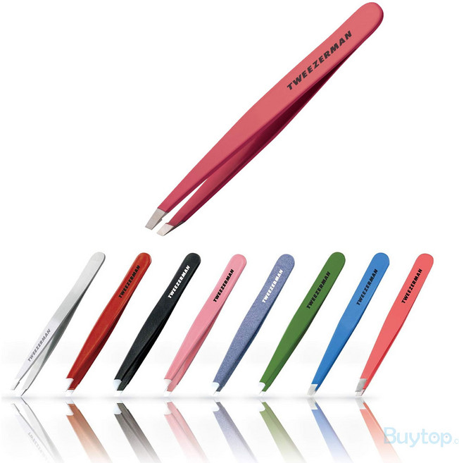 트위저맨 클래식 족집게 슬랜트 트위저 쪽집게, Geranium, 1개