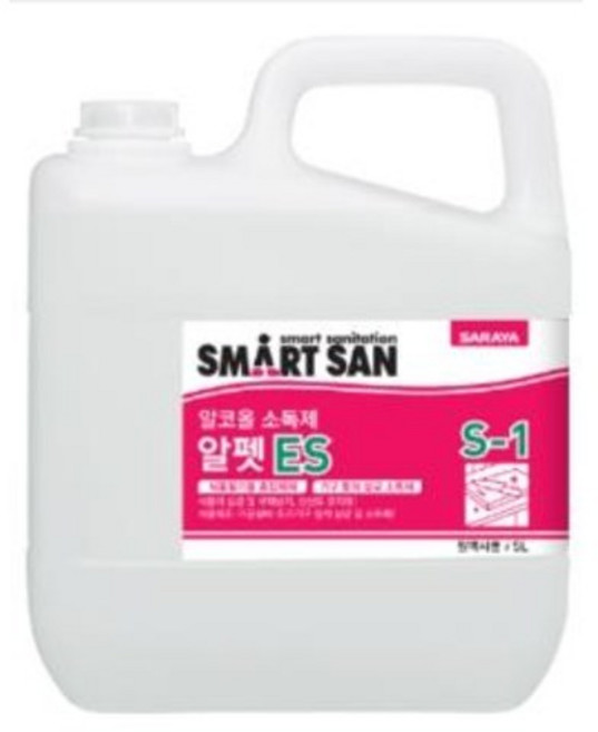 사라야 알펫ES 살균 소독제, 5L, 1개