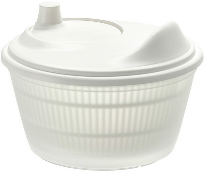 이케아 웁퓔드 채소 야채 물기 제거 탈수기 화이트, 1개