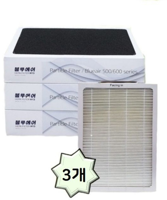 블루에어 국내산 601 호환필터 블루에어690i 스모크스탑 500600, 1개, 1개
