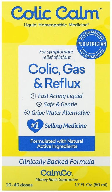 Colic Calm 배앓이 가스 & 역류 영유아용 50ml(1.7fl oz), ColicCalm배앓이가스역류영유아용50ml17floz, 1개 - 쿠팡