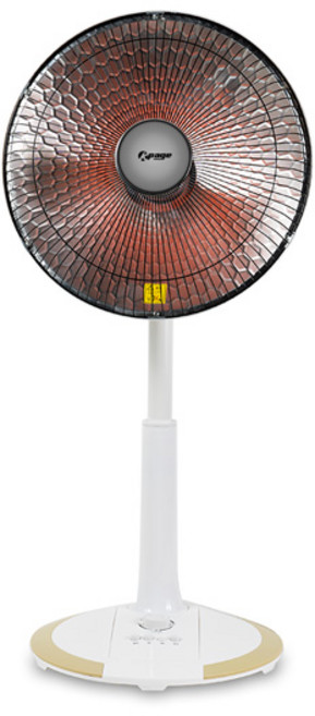 케이페이지 세라믹히터 선풍기형히터 전기난로 가정용 온열, 단품
