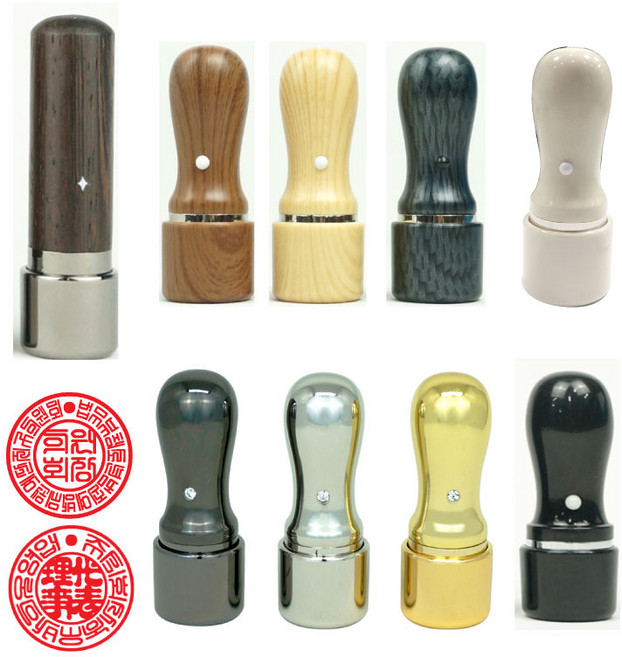 [삼촌네도장] 법인인감 만년도장 회사사용인감 만년도장, 가옥만년검정, 개인기업(대표지인), 전서체