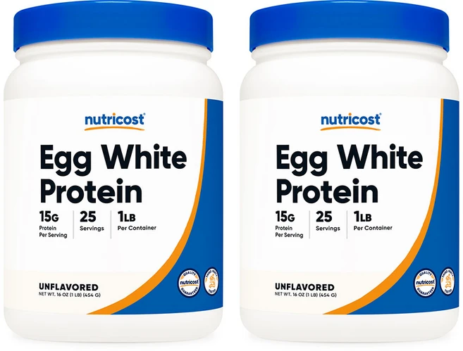뉴트리코스트 고흡수 계란 흰자 단백질 파우더, 454g, 2팩 - 쿠팡