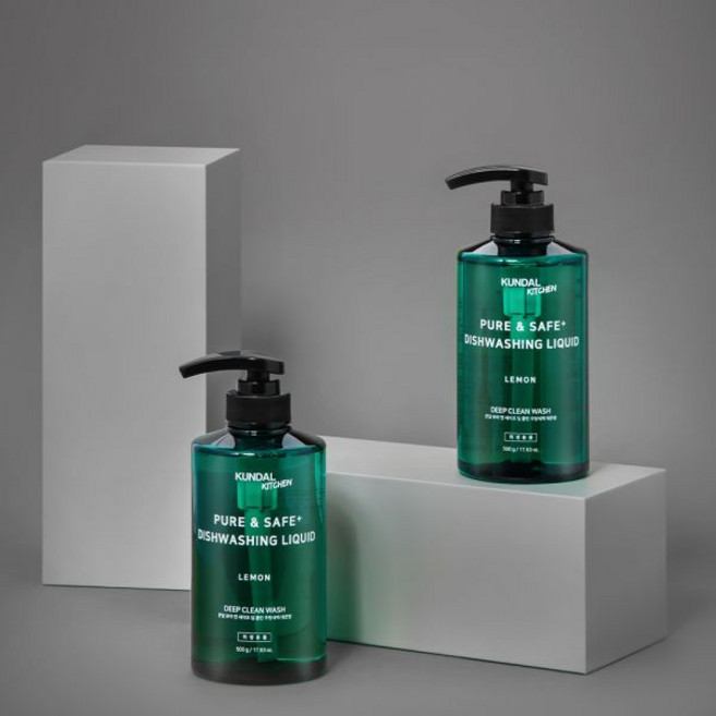 쿤달 퓨어 앤 세이프 딥 클린 주방세제 2구 세트 500g