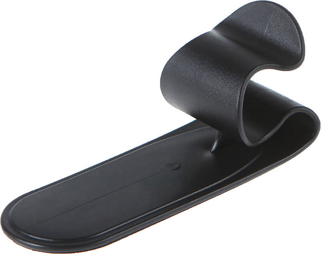 뉴비 차량용 우산보관 우산꽂이 클립 우산걸이 가방걸이, 검정, 4개