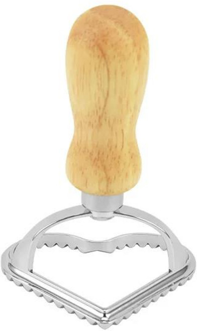 라비올리 커터 페이스트리 프레스 금형 만두 엠보싱 장치 메이커 스탬프 쿠키 주방 베이킹 도구, 02 Heart-shaped, 1개