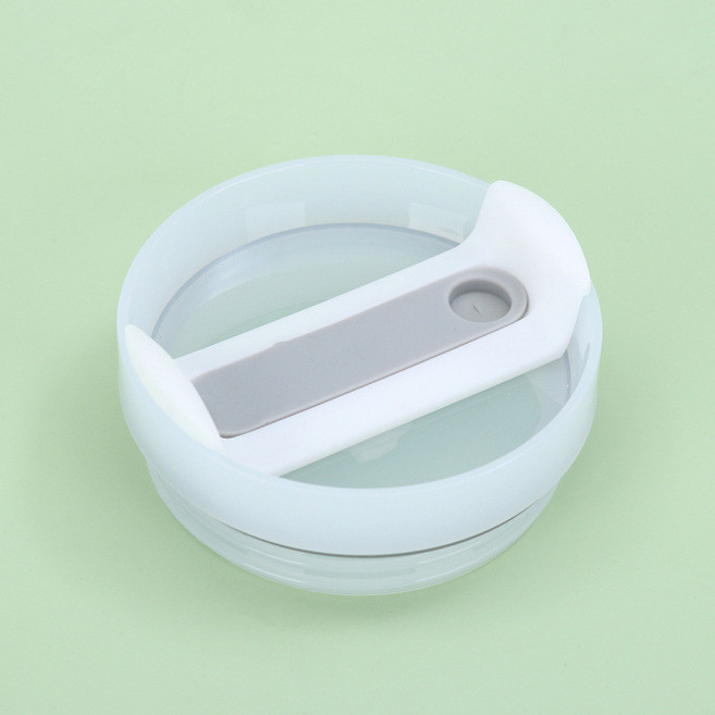 (1+1) 호환 스탠리텀블러 30온즈 퀜처 887ml 스탠리뚜껑, 투명 레드그린