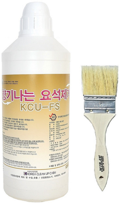 향기나는요석제거제 KCU-FS 강력요석제거제 뇨석제거 강력변기청소세제, 1개, 1L