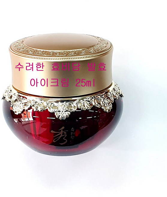 수려한 효비담 발효 아이크림, 25ml, 1개