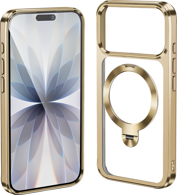 색방지 아이폰17 16 15 호환 360도 회전링 스탠드 맥세이프 무선충전 편리한 핸드폰 케이스