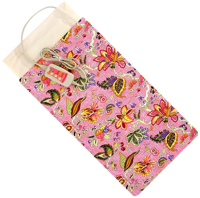 애슬라 황토 + 참숯 + 맥반석 디지털 찜질기, STB-3560(핑크플라워)