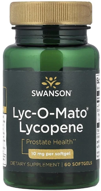 스완슨 라이코펜 Lyc-O-Mato Lycopene 10mg 소프트젤 60정, 1개 - 쿠팡