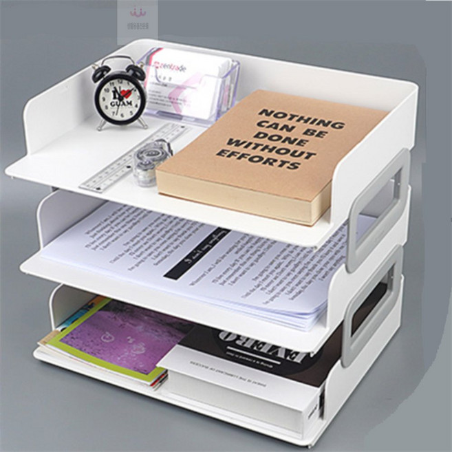 다파라1호 3단 서류보관함 3단서류정리함, 투명