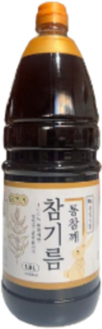 통참깨참기름(금방아참기름) 1.8L, 통참께 참기름1.8L