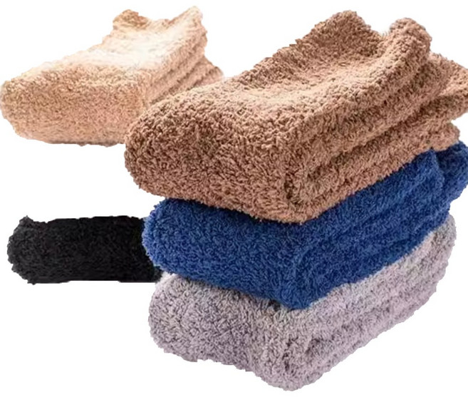 남자 빅사이즈수면양말 환자용수면양말 4개 기모양말