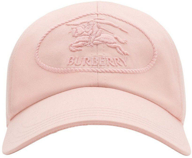 버버리 나이트 스탬프 개버딘 베이스볼 캡 모자