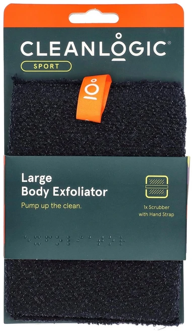 클린로직 스포츠 바디 각질 제거제 대형 블랙 1개입 CAG-02126 - 쿠팡