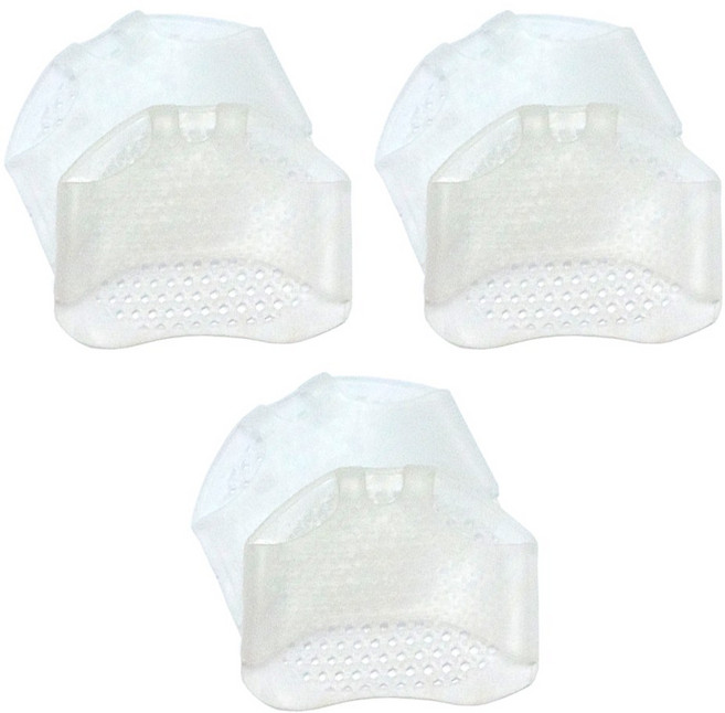엠파이어 앞 발바닥 발보호 실리콘 쿠션 패드, 투명, 3세트