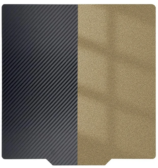 3D 프린터 PEI 빌드 플레이트 170x170mm 스프링 스틸 시트 양면 텍스처 마그네틱 베드 (FlashForge Adventu, 02 no magnetic base, 03 PEI and PET