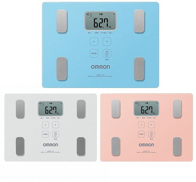 OMRON 歐姆龍 體重體脂肪計 HBF-235, 白色, 1個, HBF-235.