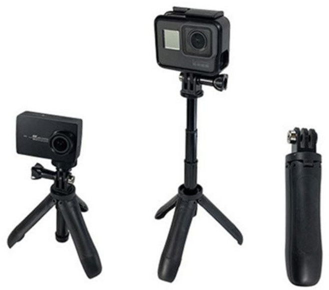 쇼티 고프로 호환 스마트폰촬영거치대 Shorty 미니삼각대 셀카봉 삼각대, 모델명, 1개
