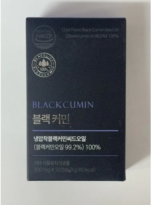 블랙커민 블랙시드 오일 300mg, 블랙커민 1개, 1개, 30정 - 쿠팡