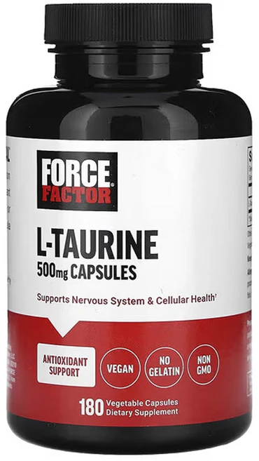 포스팩터 l-타우린 500mg 베지 캡슐 180 정, 1개, 180정 - 쿠팡