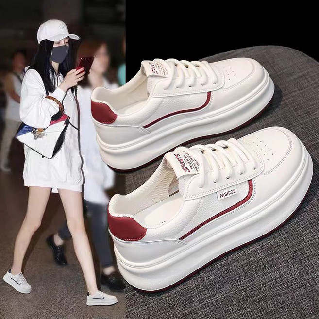 스타일닥터 여성 스니커즈 키높이 운동화 런닝화 보드 슈즈