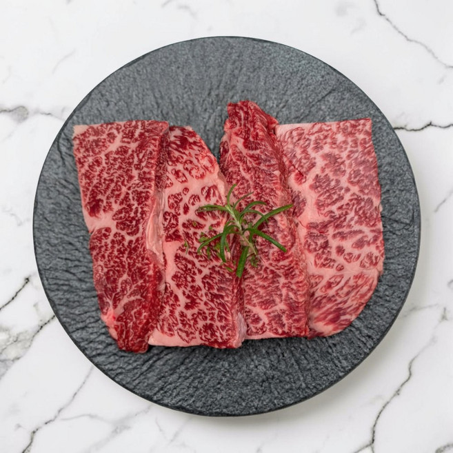 [대산축산] 국내산 한우 살치살 냉장, 200g, 2개