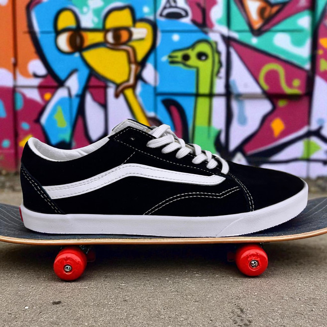 [국내매장상품] 반스 운동화 올드스쿨 블랙/화이트