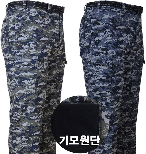 알파인탑 남성 겨울 본딩 기모 밀리터리 카고바지 스판 작업복바지 전술복 아웃도어바지