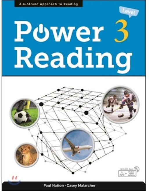 [Compass Publishing]Power Reading Level 3 (Student Book + Workbook + MP3 CD), Compass Publishing
