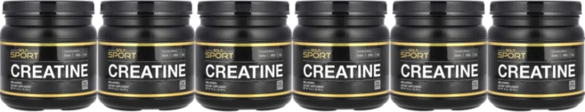 크레아틴 creatine 모노하이드레이트 무맛 식사대용 CaliforniaGoldNutrition, 454g, 6개 - 쿠팡
