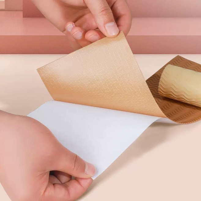 JUSTPICK 잘라쓰는 구두 미끄럼방지 패드, 투명, 2개