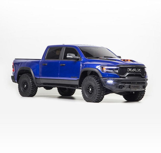 트랙션 하비 RC카 RAM 1500 오프로드 1:8 RTR 브러쉬 모델, 1개, 블루