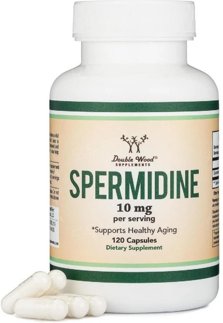 더블우드 스퍼미딘 스페르미딘 3HCL 120캡슐 Spermidine, 1개 - 쿠팡