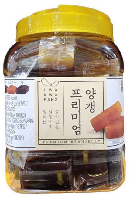 화과방 프리미엄 연양갱 40g x 40개 유자 팥 코스트코