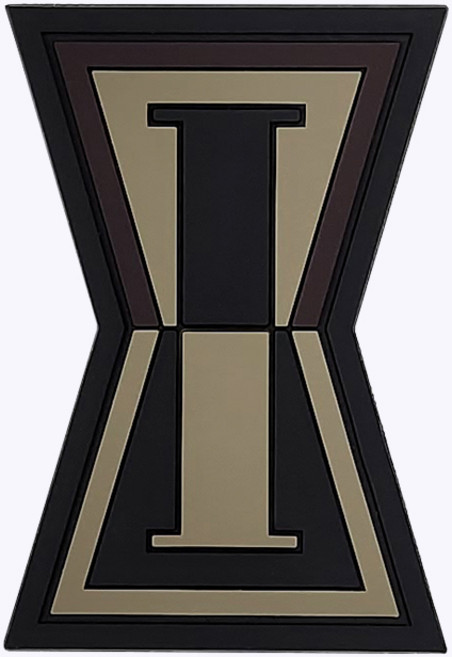 1군단 광개토 부대 실리콘 패치 - pvc 사단마크 군인가방 밀리터리 군복 군용 고무 벨크로 와펜 곰신 꽃신