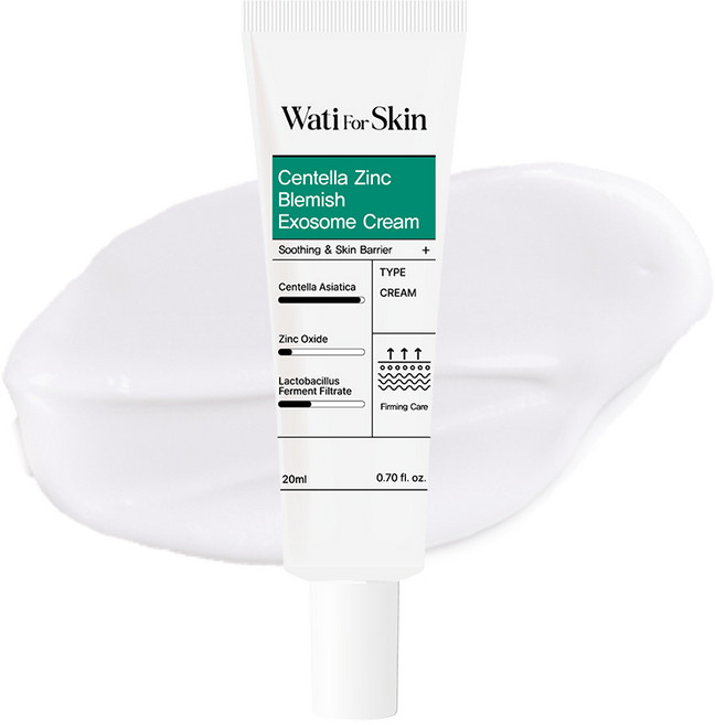와티포스킨 센텔라 징크 블레미쉬 엑소좀 크림, 1개, 20ml