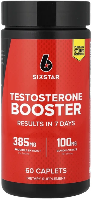 절실히 몸관리가필요한시기 SIXSTAR 테스토스테론 부스터 60정 프리미엄할인상품입니다, 1개 - 쿠팡