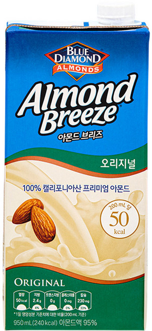 매일 아몬드브리즈 오리지널, 950ml, 5개