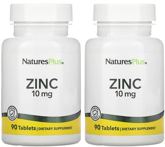 네이쳐스플러스 아연 10mg, 2개, 90정 - 쿠팡