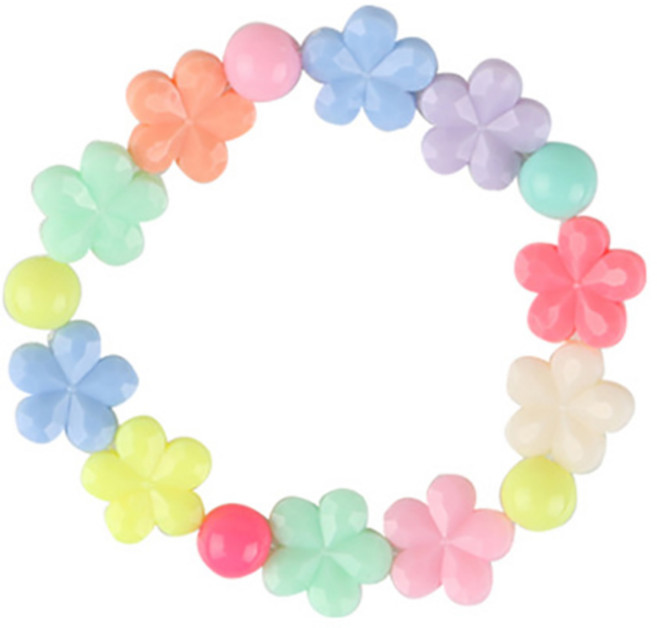 메이크문구 DIY439 파스텔꽃팔찌만들기만들기