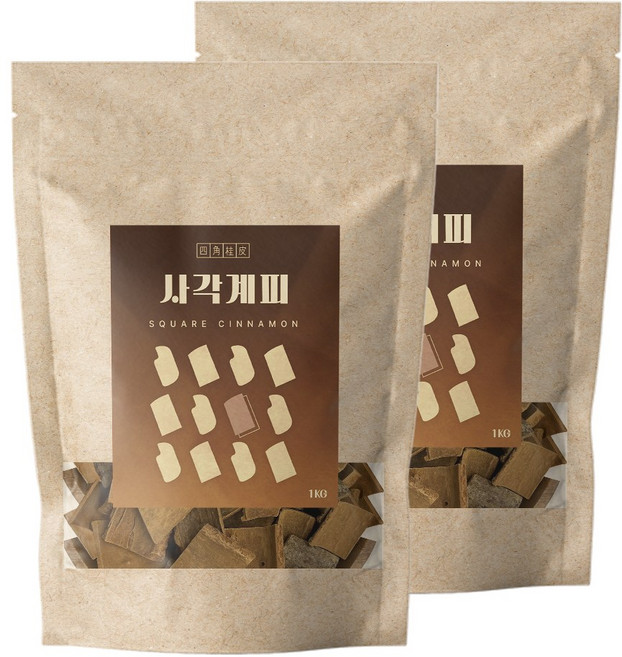 사각 계피 특품, 2개, 1kg