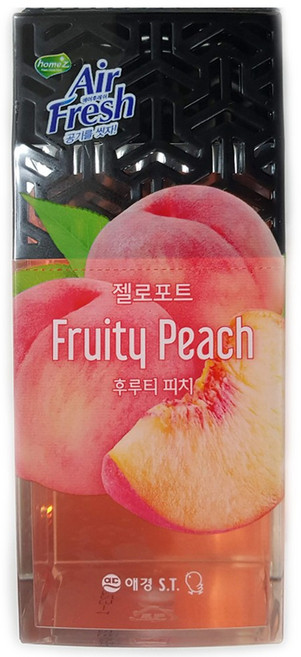 애경 홈즈 에어후레쉬 젤로포트 후루티 피치 120g x 1개 아로마 라벤더 스파클링 오렌지